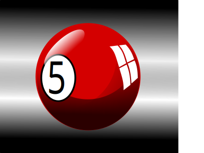 Bola de Bilhar clipart
