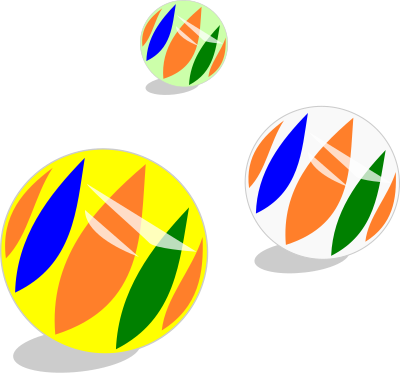 Bola de Praia / Beach Balls clipart