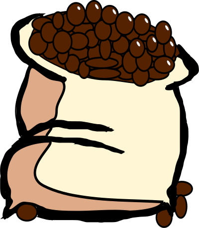 Bolsa cafe clipart