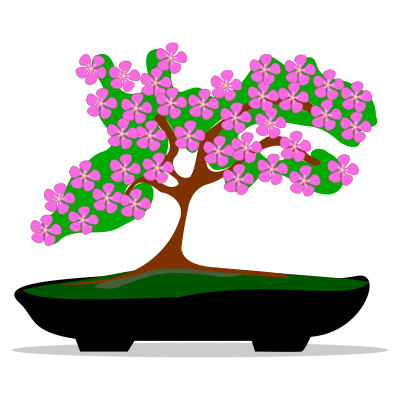 Bonsai-01 clipart