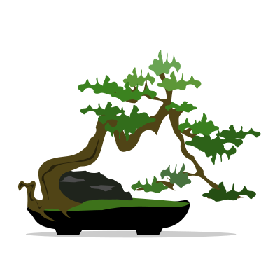 Bonsai-05 remix+246921 clipart