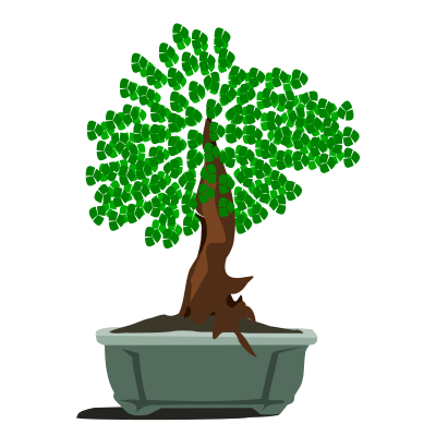 Bonsai-12 clipart