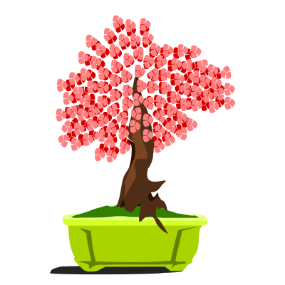 Bonsai-13 clipart