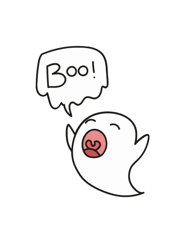 Boo ghost clipart