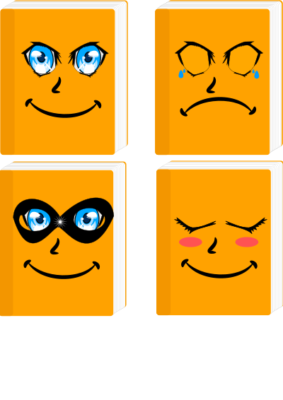 Book Emoticon clipart