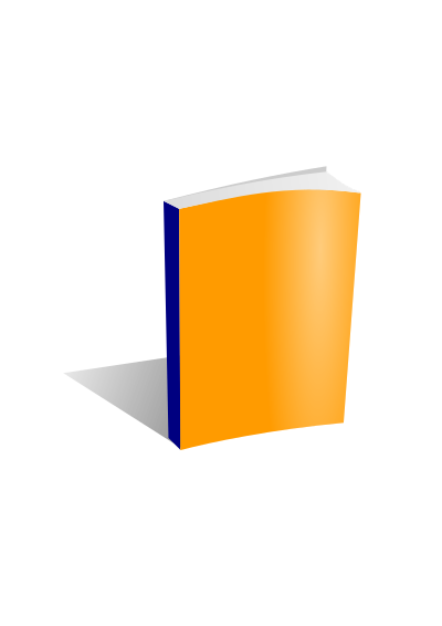 Book Orange clipart