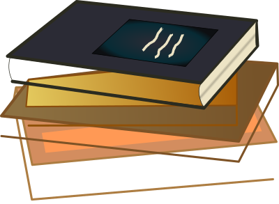 Book Stack - Pile de livres clipart
