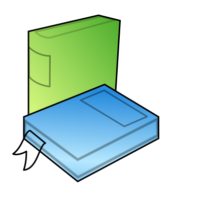 Books-aj.svg aj ashton 01 clipart