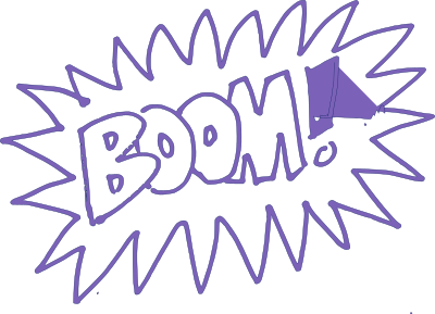 Boom! clipart