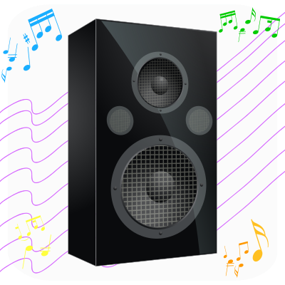 Boom bass clipart