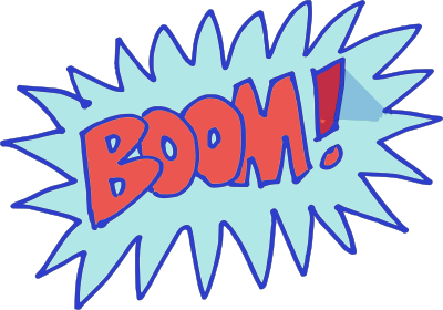 Boom Colored clipart