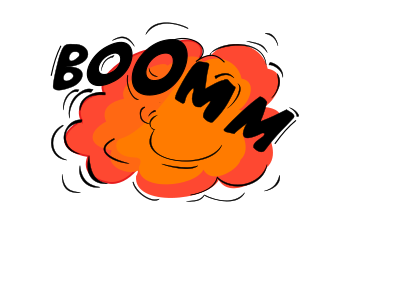 Boomm clipart