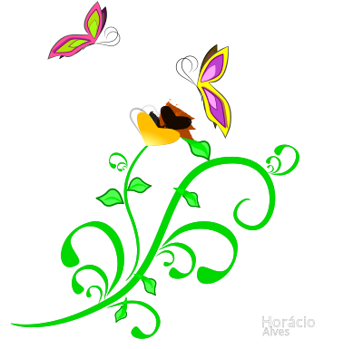 Borboletas clipart
