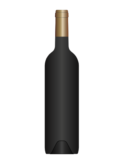 Bordelesa Negra CÃ¡psula Oro clipart