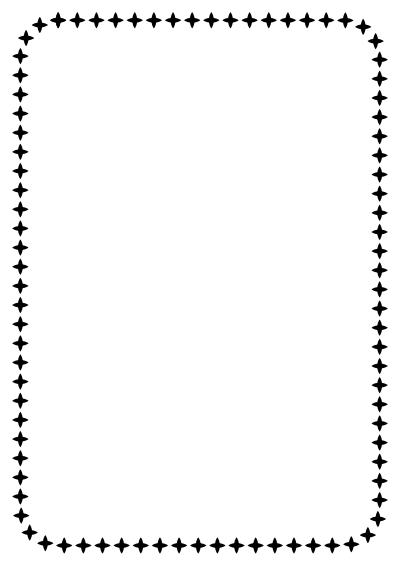 Border 117 (A4) clipart
