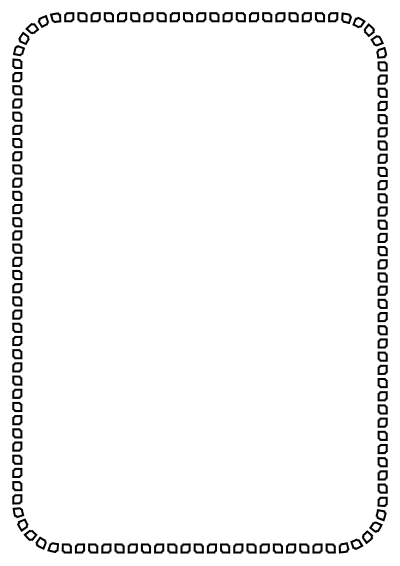 Border 75 (A4 size) clipart