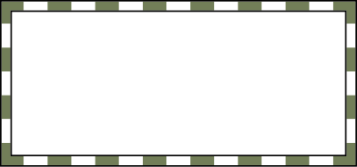 Border - Green and White clipart