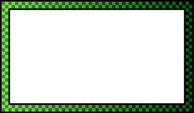 Border - green with gradients clipart