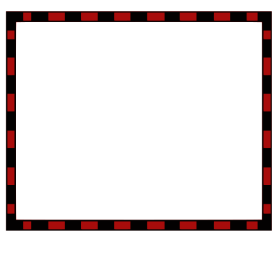 border redBlack4x3.3 clipart