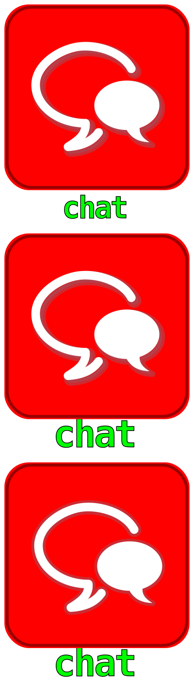 BotÃ³n Chat clipart