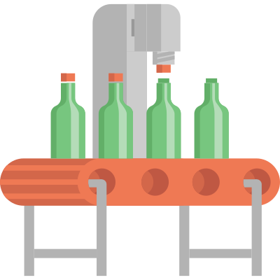 Bottle Conveyor clipart