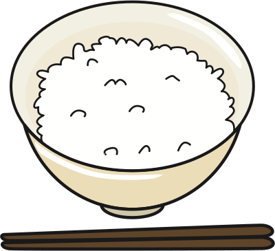 Bowl of rice (#1) clipart