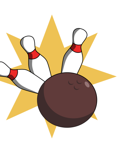 Bowling clipart