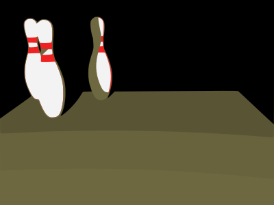 Bowling 4-7-8 Leave clipart