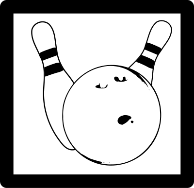 Bowling Icon clipart