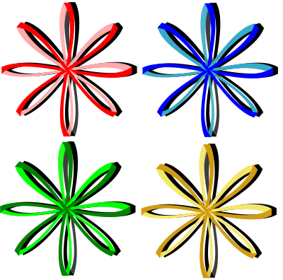Bows, ribbons clipart