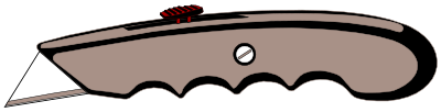 Box cutter clipart