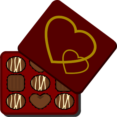 Box of Chocolates clipart
