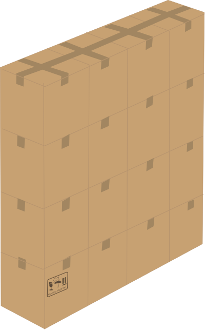 Box wall clipart