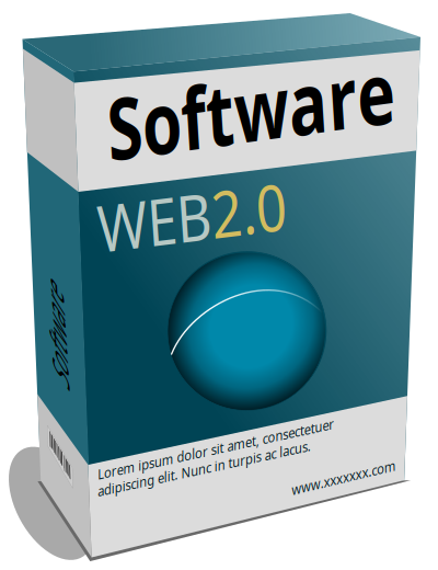 Box Web 2.0 clipart
