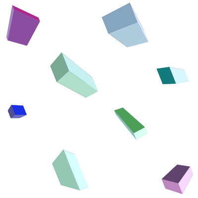 Boxes background clipart