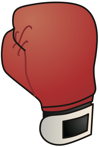 Boxing glove clipart