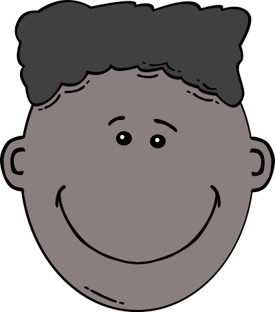 Boy Face Cartoon clipart