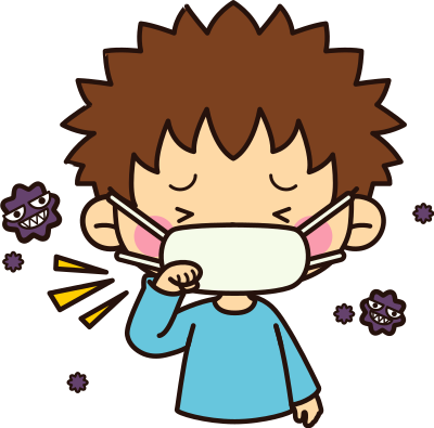 Boy with Mask clipart