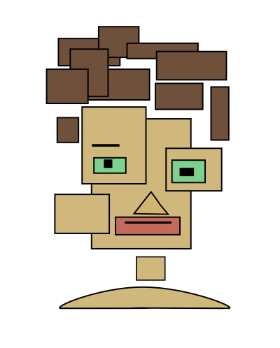 Boy's face clipart