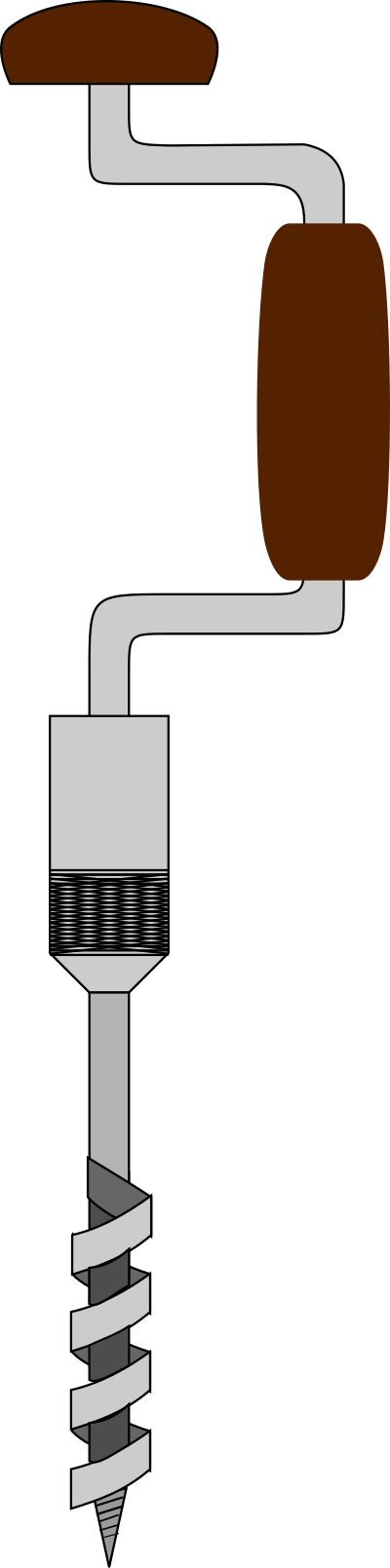 Brace and Bit / Auger clipart