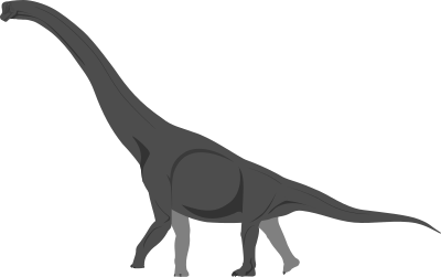 Brachiosaurus clipart
