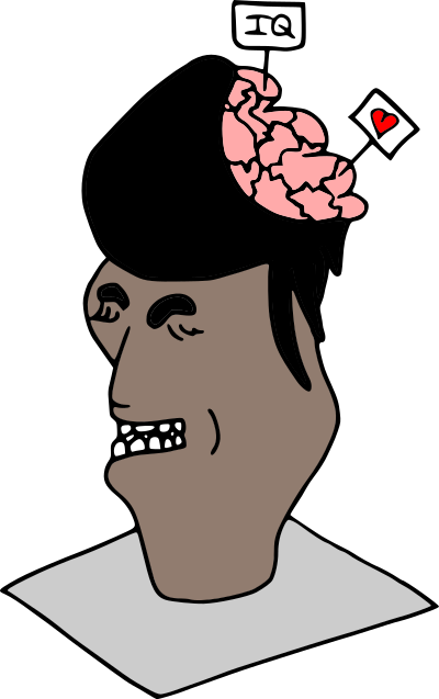 Brain Buste clipart