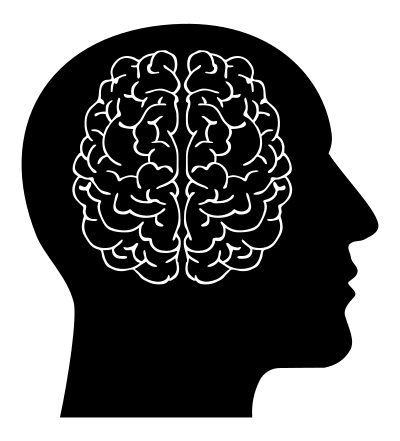 Brain In Man Head clipart