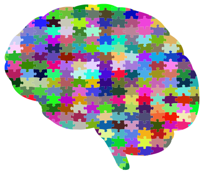 Brain Jigsaw Puzzle Prismatic clipart