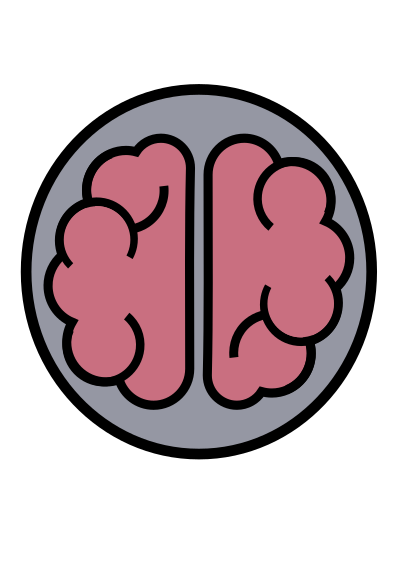 Brain Logo, Gehirn clipart