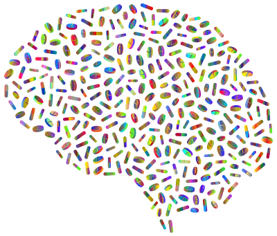 Brain Pills Polyprismatic clipart