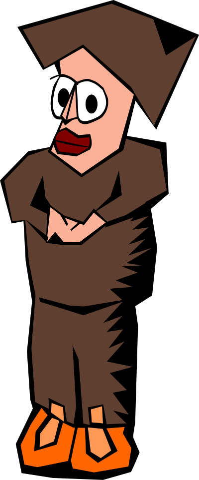 Braun outfit clipart