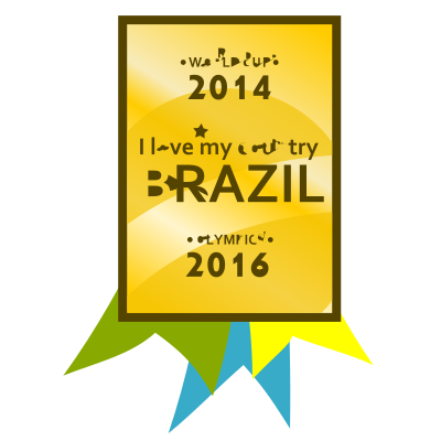 Brazil 2014-2016 Medal clipart