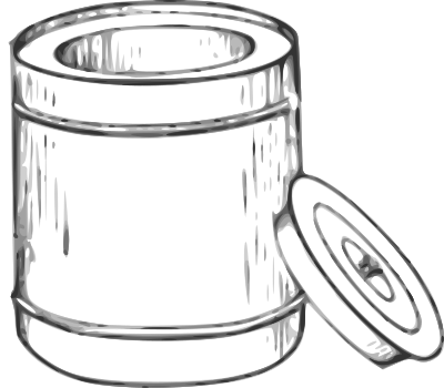 Bread bin clipart