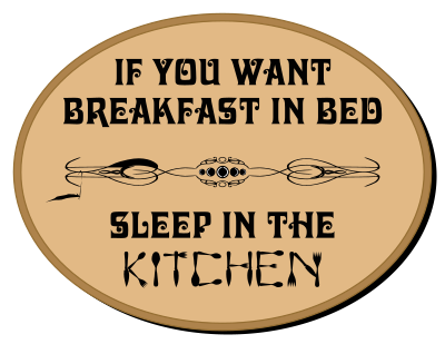 Breakfast In Bed clipart